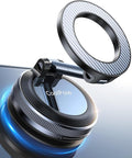 Coolpow【Newest Vacuum Magnetic Phone Holder for Car Phone Holder Mount【Movable Vacuum Suction】 Magsafe Car Mount Cell Phone Holders for Your Car Accessories Interior for Women Men for iPhone 17 16 15