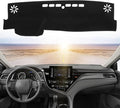 Dashboard Dash Cover Mat Carpet Compatible with 2018-2021 2022 2023 2024 Toyota Camry.