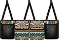 CLOHOMIN Aztec Southwest Gemoetric Car Trunk Organizer Back Seat Hanging Large Storage with 4 Pockets Collapsible Cargo Storage Bag for SUV, Truck, Auto