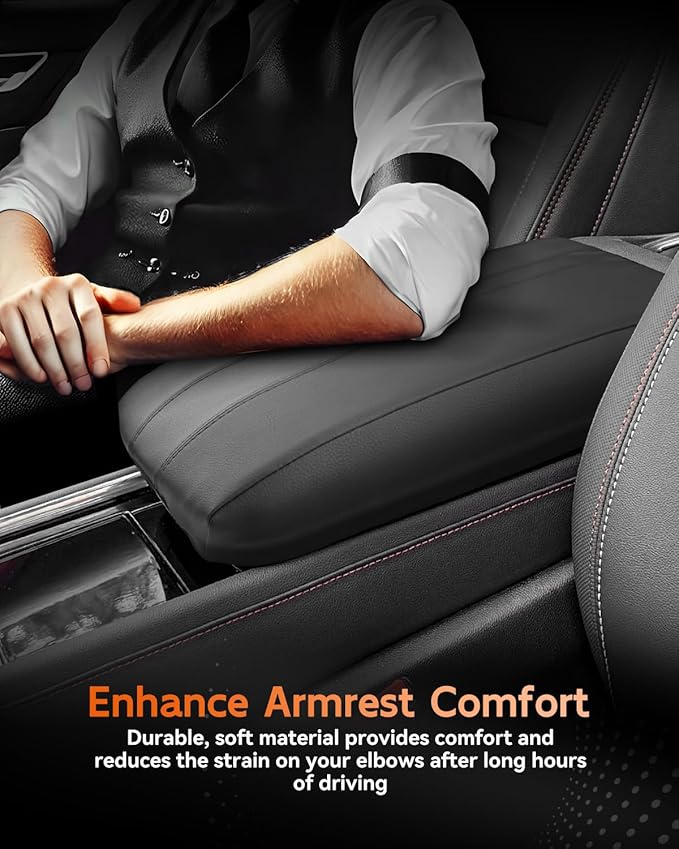 CDEFG for Chevrolet Traverse 2024 2025 2026 Center Console Cover Armrest Box Cover for Chevy Traverse (LT, Z71, High Country, RS) Accessories Console Arm Rest Protector