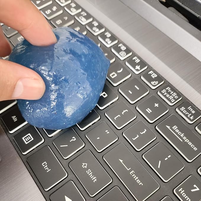 Car Cleaning Gel Keyboard Auto Air Vent Dust Crevice Cleaner Weight 3.17 Ounces （90g）