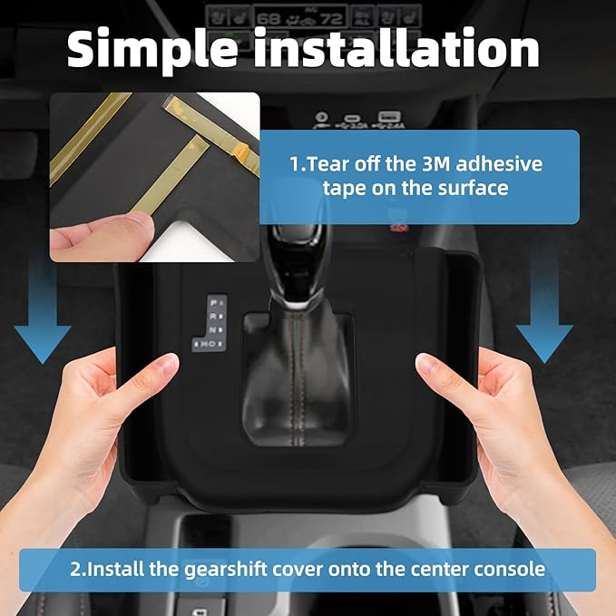 Center Console Silicone Gear Shift Panel Cover for Subaru Forester 2025 Accessories Pocket Organizer Storage Interior Accessories