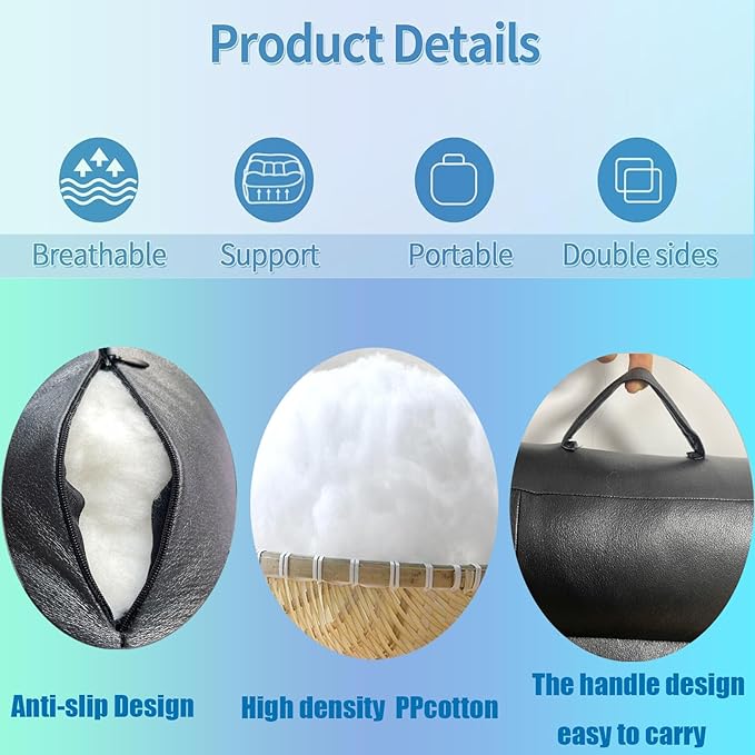Super Thicken Car Seat Cushion for Adults/Office Chair Cushions/Butt Pillow for Car Long Sitting,Portable Car Seat Pad Fatigue Relief Suitable for Trucks,Cars,，Office Chairs,Wheelchairs（brown）