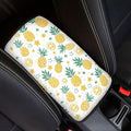 Pineapple Car Center Console Cushion Pad Dustproof Automotive Armrest Seat Box Cover Universal Fit Most Vehicles Sedan Van Truck SUVs, Waterproof & Breathable