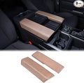 Car Center Console Armrest Protector Cover Compatible with Toyota Tundra 2022+ & Sequoia 2023+, Central Armrest Seat Storage Box Cover Cushion Lid Protector Pad Waterproof Anti-Scratch ABS Accessories