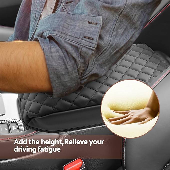 SKTU for 2024 2025 2026 Honda Accord Accessories Armrest Cover for 2023 2024 2025 2026 Honda Accord Center Console Cover Honda Accord 2024 2025 2026 Accessories Soft Seat Box Cover