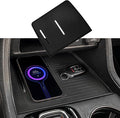 Center Console Mat Compatible with 2023-2025 2026 Honda Pilot 2026 Passport Interior Wireless Charging Mat Center Console Anti-Slip Protector Pad Silicone for 2024 Pilot Accessories