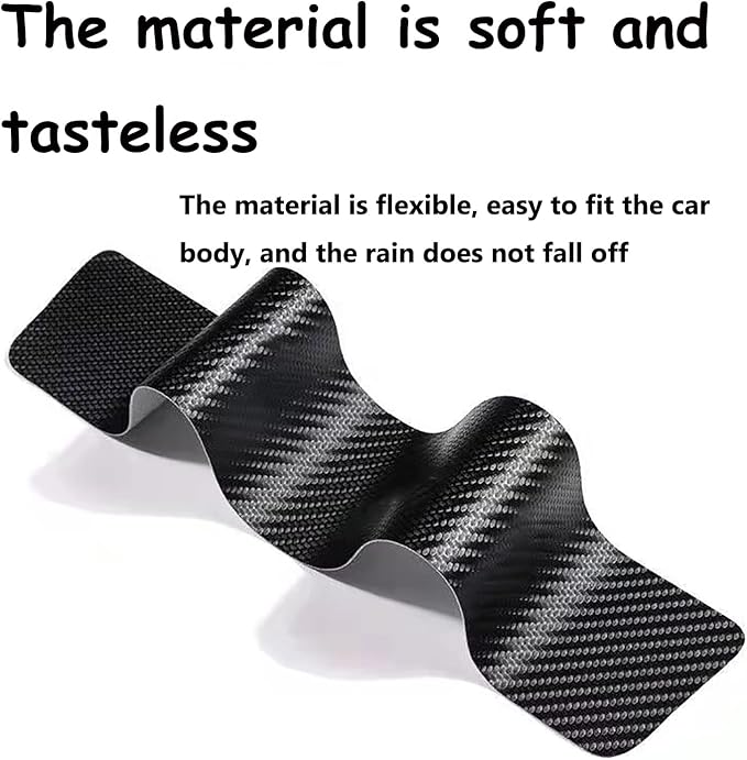 TACOPETS Door sill Protector, Door sill Scratch Protection (for All car Models) Door sill Protector（4PC red）
