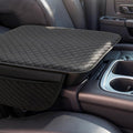 KAELTHAS Comfortable Car Center Console Cushion Armrest Dog Cat Paws Protect Cover Non-Slip with 2 Storage Bags for Cars SUVs CUVs Interior Accessories (Black, Extra Large)