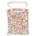 ABUIFDK Car Trash Can, Cute Car Trash Bag, Hanging Car Organizer and Storage Bag, Trash Bin for Car Accessories, Vehicle, Travelling, Camping Cute Colorful Floral