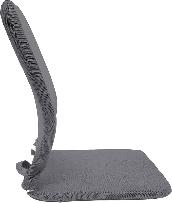 Q QUALITY BRAND COMPANY McCarty's SacroEase MSC2-GRAY Cover Only – Replacement Cover for Sacro Low-Profile Lumbar Back Support Car Seat Cushion (Insert Not Included) – Fits 16 x 15 x 19 Inches