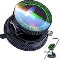 CloudValley Only for iPhone Magnetic Car Mount Charger【15W Fast Wireless Charging】 Compatible with MagSafe, Super Strong Vacuum Suction, 360° Adjustable Foldable Stand for Car Dashboard/Windshield