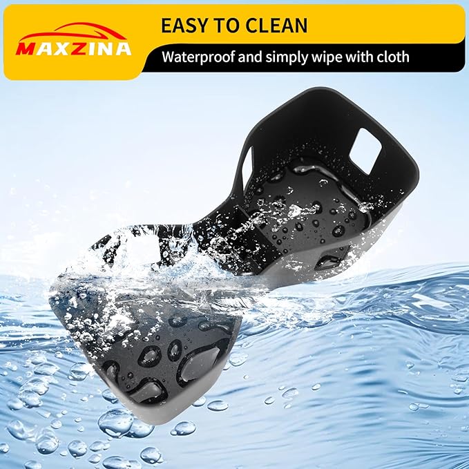 Maxzina Cup Holder Compatible with 2022-2025 2026 Nissan Frontier Silicone Insert Center Console Cup Holder Silicone Black Bottle Holder Interior Decoration for 2024 Frontier Accessories