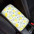 Lemon Car Center Console Armrest Cover Pad Waterproof Automotive Armrest Cover Pad Lemon Car Interior Decor Accessories for Truck Sedan SUV Vehicles