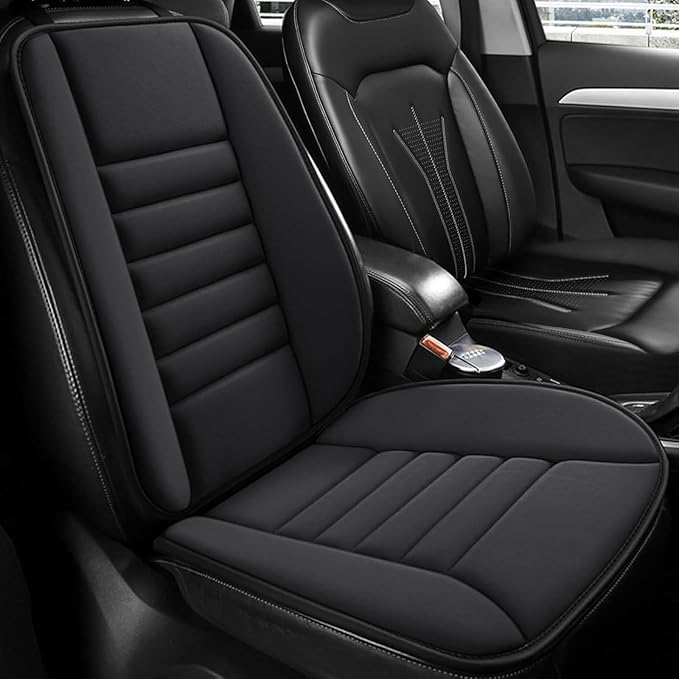 ‌Car Seat Cushion Back Support Pillow for Toyota Fj Cruiser 2007-2014, Ergonomic Pain Relief Cushion, Memory Foam Lumbar Support for Driving, Adjustable & Washable Auto Pad,Black