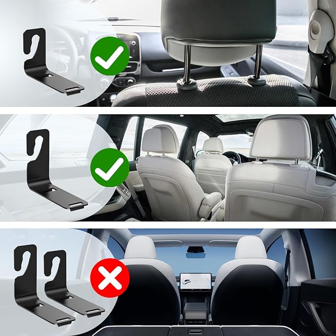 Multifunctional Car Back Seat Storage Organize, 2026 Upgrade 3-in-1 Car Backseat Organizer with Cup Holder, Tissue Box, Trash Bin & Hooks, for Hold Phones, Snacks, Drinks, and Handbags (Red-brown)