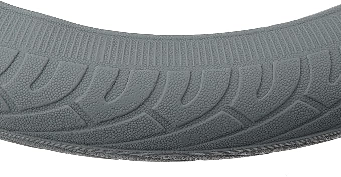 uxcell Universal Gray Silicone Anti-Slip Steering Wheel Cover Protector for Car Vehicle