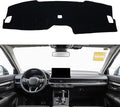 Dash Cover for Honda CR-V CRV Accessories 2023 2024 2025 2026 Dashboard Cover Center Console Dash Mat Carpet Protector Sunshield No Glare Non-Slip Pad Custom Fit, Black Trim