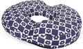 Donut Pillow for Hemorrhoids Seat Cushion for Tailbone Pain Relief - Daisy Buffalo Plaid Home Office Chair Cushion for Long Sitting Work - Memory Foam Car Seat Cushions for Driving Butt Pain Pressure