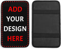 SHUANGFEI Custom Auto Center Console Pad Car Armrest Seat Cover, Add Your Image/Text Personalized Seat Box Cover Protector, Car Decor Accessories for Most Vehicle Sedan, Truck, SUV