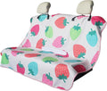 nbnhxnff Sweat Towel Car Seat Cover Protector Rear Seats for Gym Workout, Running, Swimming, Beach and Hiking, Waterproof Universal Seat Cover for Car, Trucks, Van & SUV(Strawberry, 1pcs Rear Seat)