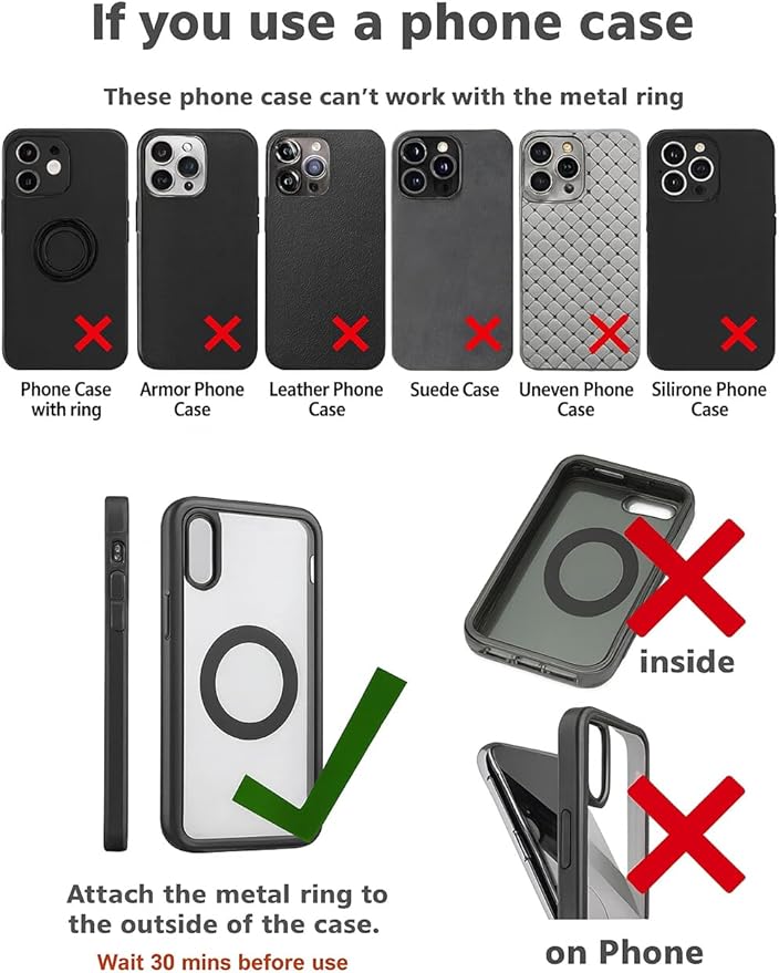 UPTOWN 2026 Nano Gel Ultra Magnetic Phone Holder for car - 360° Adjustable magsafe car Mount with Vacuum Suction, Strong Grip Phone Holders for Your Car, Compatible with iPhone 17 pro max 16 15 14