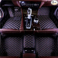 Custom Making Car Floor Mats Compatible with Audi BMW Mercedes-Benz Toyota Lexus Honda Infiniti Nissan Hyundai Kia All Models 2005-2026 (Black Gold)