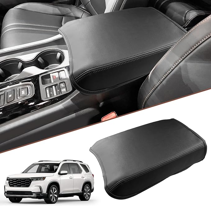 SKTU for 2023 2024 2025 2026 Honda Pilot Armrest Cover for 2024 2025 2026 Honda Passport Center Console Cover 2023-2025 2026 Pilot Accessories 2025 2026 Passport Accessories Center Console Cushion