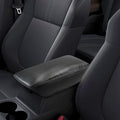 SXCY Fit for 2023 2024 Mitsubishi Outlander Armrest Cover FIT for 2022 2023 Outlander Center Console Cover for 2023 2024 Outlander Middle Console Cover for 2024 Outlander (Black Microfiber Leather)