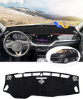 CARTIST Dash Cover Compatible with Kia NIRO 2017 2018 2019 2020 2021 2022 Dashboard Cover Mat Non-Slip Carpet Sunshield Glare UV Rays Protector