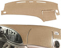 Dash Cover Mat Custom Fit for Ford E150 E250 E350 Econoline Cargo Van,Dashboard Cover Pad Carpet (Beige) J39