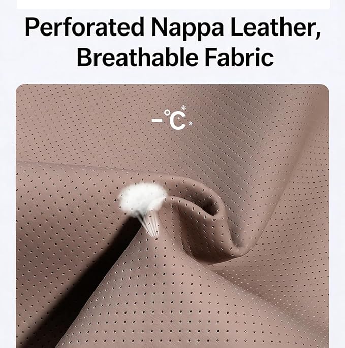 Car Neck Pillow & Lumbar Support for Lexus RZ 550e F Sport 2026+ Ergonomic Breathable Mesh Auto Seat Back Cushion Headrest,Black-Neck Pillow