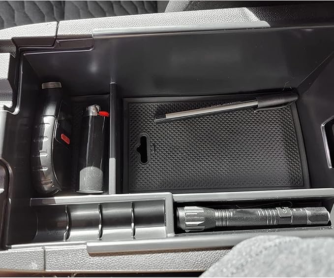 JOJOMARK Compatible with Chevy Equinox 2024 2023 2022 2021 2020 2019 2018 Center Console Tray Organizer, Armrest Secondary Storage Box (Console Organizer)