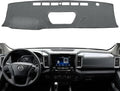 Yiz Dash Cover Mat Custom Fit for Nissan Frontier 2022 2023 2024,Dashboard Cover Pad Carpet (Dark Gray) J161