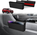 Muslogy for 2025 2024 2023 Pilot Center Console Shifter Storage Box ABS Material Console Side Organizer Left & Right Set Compatible with Honda Pilot 2023-2025