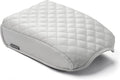 KMMOTORS Telluride Console Cover Armrest Cushion, Vegan Leather, Console lid Protector, Anti-Scratch(Light Gray)