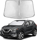 EcoNour Windshield Sun Shade Compatible for Nissan Rogue Sport 2017–2022 | Compact SUV Front Window Sunshade | Foldable Sun Visor Protector | UV & Heat Blocking Protection