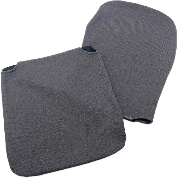 McCarty’s SacroEase MSC1-GRAY Cover Only – Replacement Cover for SacroEase Premium & Deluxe Lumbar Back Support Car Seat Cushion (Insert Not Included) – Fits 16 x 15 x 19 Inches