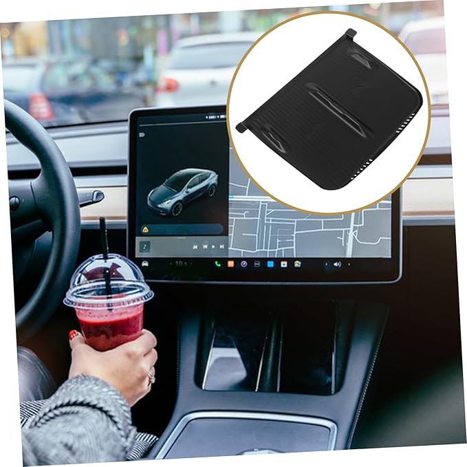 Zerodeko Center Console -Skid Charger Mat for Model Silicone Pad for Secure Phone Charging Easy Installation Upgrade Version