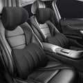 Car Headrest & Lumbar Support Cushion For Toyota Corolla Cross 2022 2023 2024, Ergonomic Car Seat Headrest Memory Foam Neck and Back Pillow Kit Breathable Removable for Driving Fatigue Relief