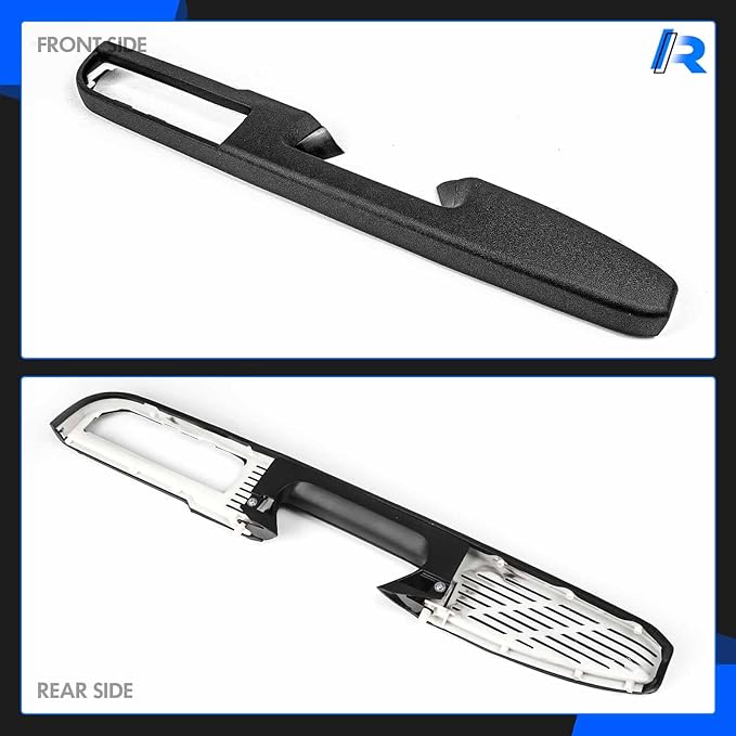 80994 Front Right Passenger Side Armrest Repair Kit Fit for Chevy Silverado Suburban Tahoe Avalanche For GMC Sierra Yukon 2010-2014 Door Panel with Release Handle Above Armrest - Black - GM# 84127325