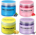 COLORCORAL 4 Pack Car Cleaning Gels Auto Detailing Tools Cleaning Putty Auto Interior Cleaner,Jelly Cleaner, Keyboard Cleaner, Car Cleaning Supplies Car Gifts for Men Women