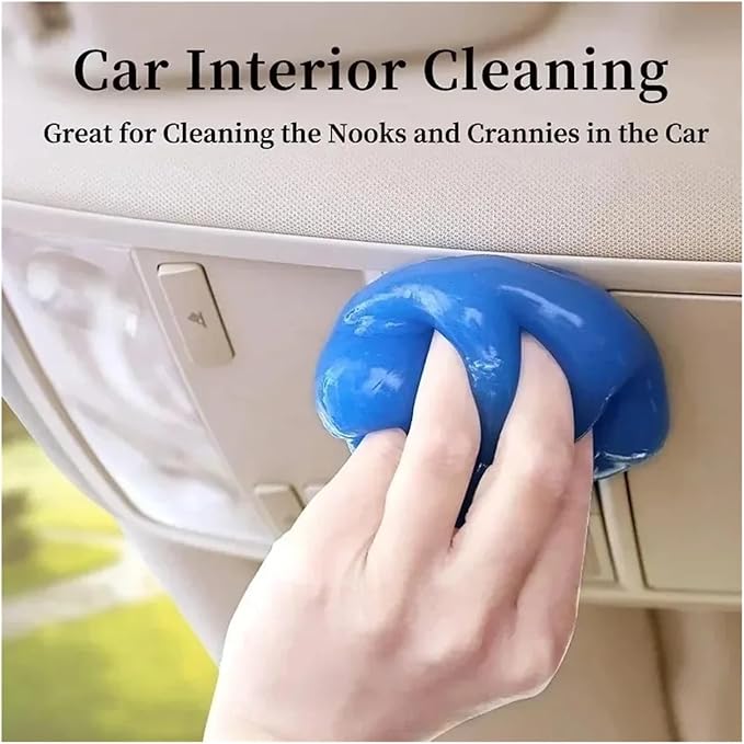 Car Cleaning Gel - Reusable Interior Detail Putty for Cars, Keyboards, and Notebooks - Magic Cleaning Gel for Effective Dirt Removal(1pc)