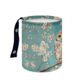 Brosoneto Owl Floral Car Trash Can Garbage Bin Universal Hanging Cars Garbage Can Cars Interior Accessories Fit Most Vehicle SUV Truck