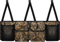 Dead Branch Trunk Hanging Organizer, Backseat Bag, Car Interior Accessories with 2 Pockets & 2 Mesh Pouches for Groceries, Will Provide More Storage Trunk Space for SUV, Jeep, MPVs