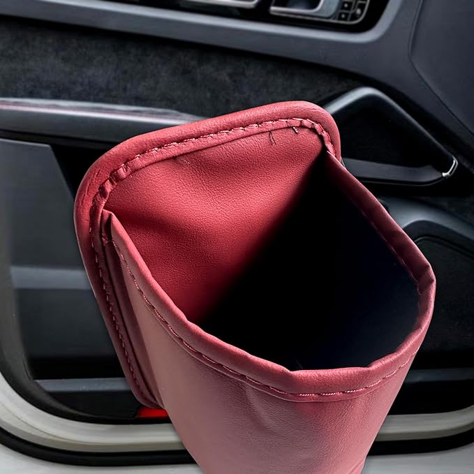 VOJKOREL Universal Door Water Cup Holder, car Multi-Function Storage Rack, car seat Back Beverage Holder, Suitable for Water Cups, Mobile Phones, Drinks, Coffee, etc.(red)