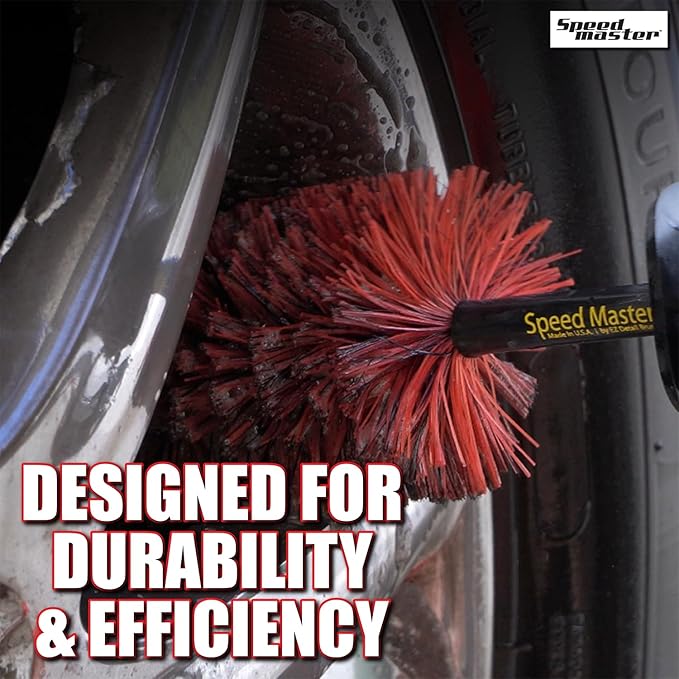 SONAX Wheel Cleaner Brush Combo | Complete Car Wheel Cleaning Kit | Brake Dust Remover, Microfiber Towel | Professional-Grade, Easy to Use | SON-232200-AZBN