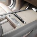 YOUTOOCAR Center Console Sliding Box Handle Cover Compatible with Kia EV9 2024-2026 Accessories (Carbon Fiber Pattern)