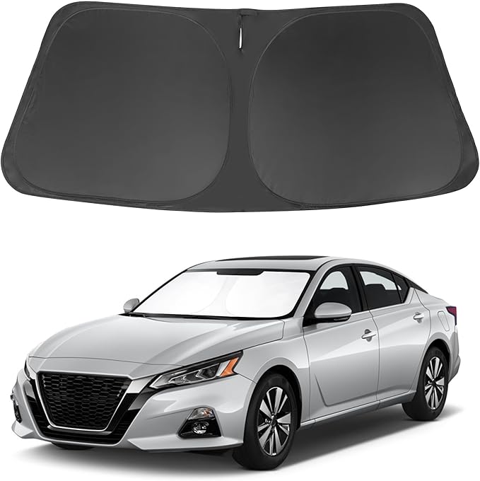 Windshield Sun Shade Fit for Nissan Altima 2019 2020 2021 2022 2023 2024 2025 Accessories Front Window Sunshade Protect Car from Sun Rays
