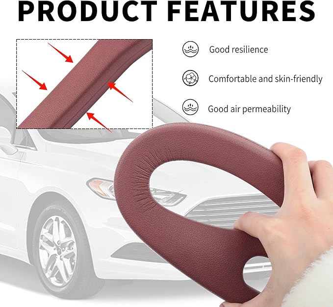 New Car Seat Gap Filler 2 Pack,Flexible Seat Gap Filler Strip to Avoid Dropping Items,Universal in Between Car Seats Catcher/Console Catcher for Cars Accessories Interior